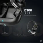 VolkanoX O300 Air Conduction OWS Earphones - Black - Image 4
