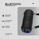 VolkanoX Python Series Bluetooth Speaker - Black - Image 7