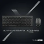 VolkanoX Scorch Bluetooth Wireless Keyboard and Mouse Combo - Graphite - Image 17