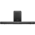 VolkanoX Supersonic 2 Series 2.1 200w Soundbar System with Wireless Subwoofer - Black