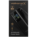 VolkanoX Titan Series - 20 000 mAh - Power Bank with retractable Type-C Cable with Flashlight - Image 2
