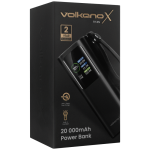 VolkanoX Titan Series - 20 000 mAh - Power Bank with retractable Type-C Cable with Flashlight - Image 6