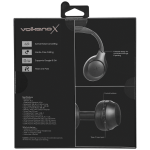 VolkanoX VXH200 Bluetooth Headphones with ANC - Black - Image 3