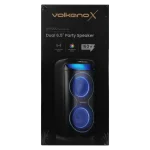 VolkanoX VXP200 Dual 6.5" Party Speaker - Black - Image 12