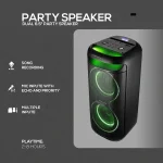 VolkanoX VXP200 Dual 6.5" Party Speaker - Black - Image 6