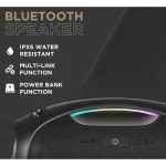 VolkanoX VXS400 Portable Bluetooth Speaker - Black - Image 5