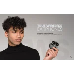 VolkanoX VXT200S Hybrid ANC TWS Earphones - Black - Image 11