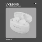 VolkanoX VXT200S Hybrid ANC TWS Earphones - White - Image 10