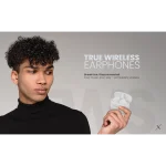 VolkanoX VXT200S Hybrid ANC TWS Earphones - White - Image 12