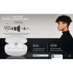 VolkanoX VXT200S Hybrid ANC TWS Earphones - White - Image 14