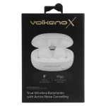 VolkanoX VXT200S Hybrid ANC TWS Earphones - White - Image 20
