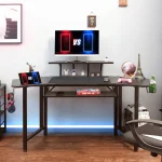 VX Gaming Saturn Gaming desk - with Desk Mat - Image 15