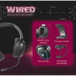 VX Gaming Thunder series Gaming Headset RGB - Image 4