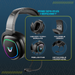 VX Gaming Thunder series Gaming Headset RGB - Image 9