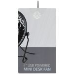 ZEN Cool Series 4" Mini Desk Fan - Black - Image 7