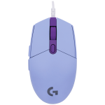 Logitech(R) G203 Lightsync Gaming Mouse - Lilac